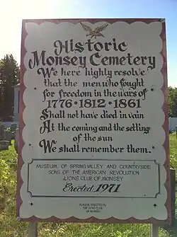 Historic Monsey Cemetery
