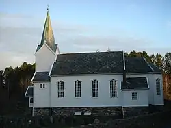 The Old Hjelme Church in the present day