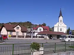 Centre of Hošťálková