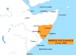 The Sultanate of Hobyo in the late 19th century[1]