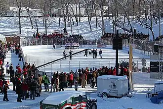 Hockey Day Minnesota Handke Pit Elk River