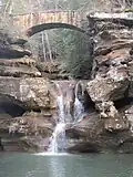 Upper Falls at Old Man's Cave