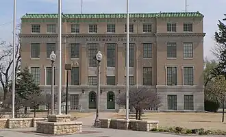 Hodgeman County Courthouse in Jetmore (2016)