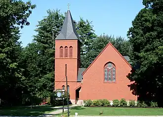 Chapel of the Holy Cross, Holderness, New Hampshire (completed 1884)