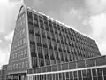 The Grade II Toast Rack building (1960).