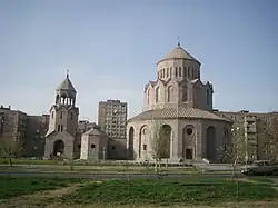 Side view of the Church