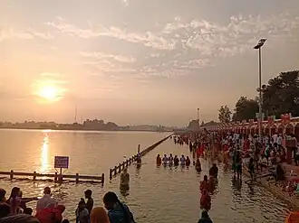 View of Brahma Sarovar