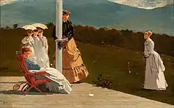The Croquet Match, c. 1869[60]