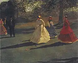 Croquet Players, 1865[61]