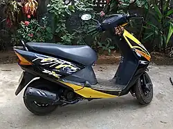 2010 version of Dio in Indian market.