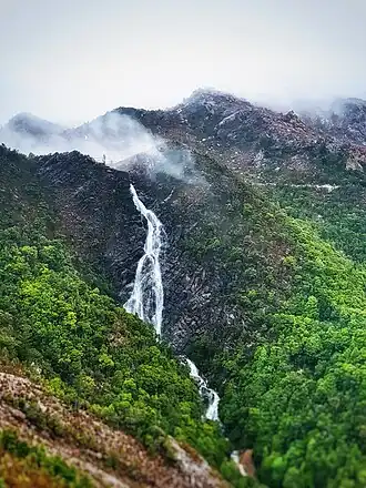 Horsetail Falls on Mount Owen