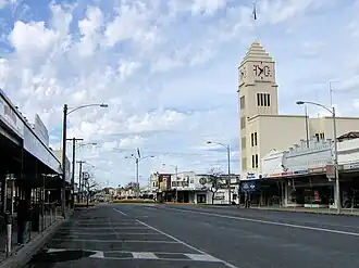 Firebrace Street, Horsham's main street, in 2006