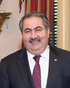 Iraq's foreign minister Hoshyar Zebari; B.A. in Political Science 1976
