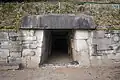 Entrance gate (toward the antechamber)