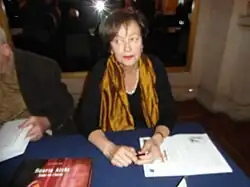 Houria Aïchi at the 20th Maghreb des livres (Paris, February 8, 2014).