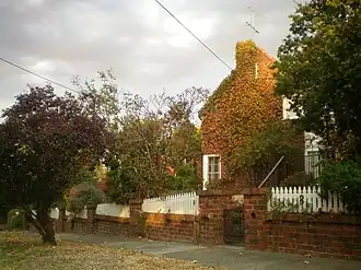 Ivy-covered house in Eaglemont