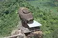 Rock formation from the summit