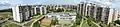 Panoramic view from the Písnice housing estate