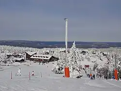 The ski resort Hovfjället.