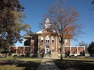 The Howard County Courthouse in Cresco