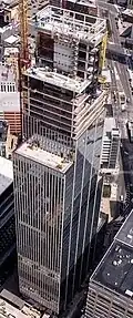 Tower under construction in April 2024