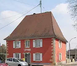 The town hall in Hundsbach