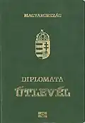 Diplomatic passport, in biometric version