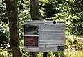 Sign Marker at Hungarian Falls describing the Jacobsville Sandstone in the area.