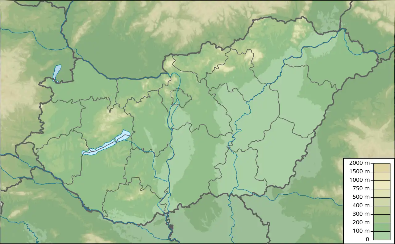 Budapest is located in Hungary