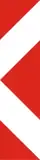 F-035 Narrow chevron (left)