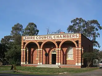 Former Shire of Huntly Council Chambers