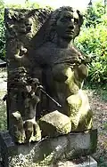 Werden, 1987, Garten der Künstlerin Berlin-Rahnsdorf