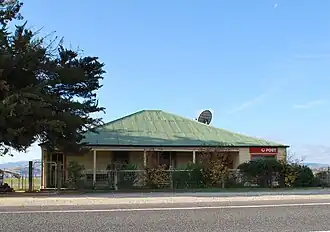 Post office at Huon, on the Murray Valley Highway