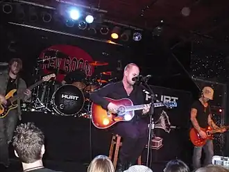 HURT performing at the Rev Room in Little Rock, Arkansas, 2008
