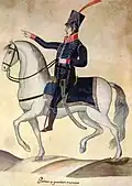 uniform of Hussars of Pueyrredon
