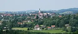 Hutthurm seen from Büchlberg