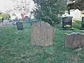 Hyssington Church, 18th century gravestones