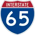 Interstate 65 marker