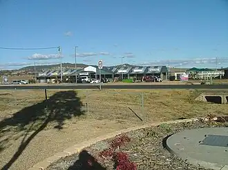 Main Street, Westbrook, looking toward Mount Rascal