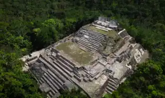 The main pyramid at Ichkabal