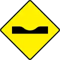 W 131 Road Depression
