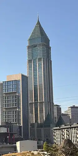 CBRT Tower at the IFC is the headquarters of the Turkish Central Bank