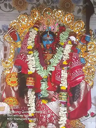 Goddess Kali of Gourdaha Kali Bari