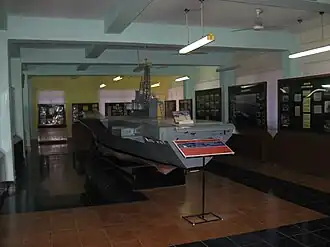 Replica of the INS Viraat at the Naval Aviation Museum