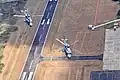 Indian Navy Dhruv Mk&nbsp;III MR from INS&nbsp;Parundu undertaking surveillance over Gulf of Mannar and Palk Bay.