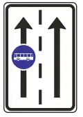 V-30 Bus lane