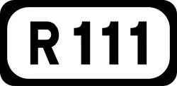 R111 road shield}}