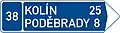 VII-3d Route indicator (two destinations)
