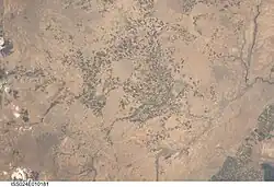 Edikli and environs viewed from space