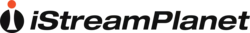 iStreamPlanet logo, featuring the companies name with a stylized 'i'